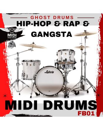 MIDI DRUMS - Hip Hop & Rap & Gangsta (FB01)
