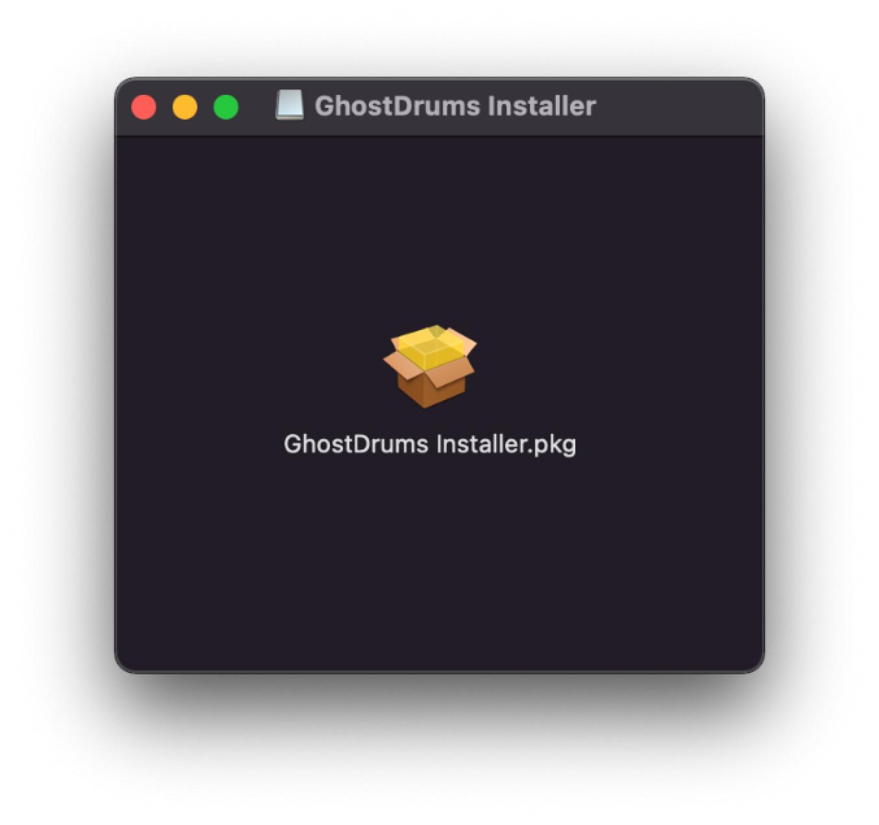 How to Install Drum Plugin Ghost Drums on macOS Step 3
