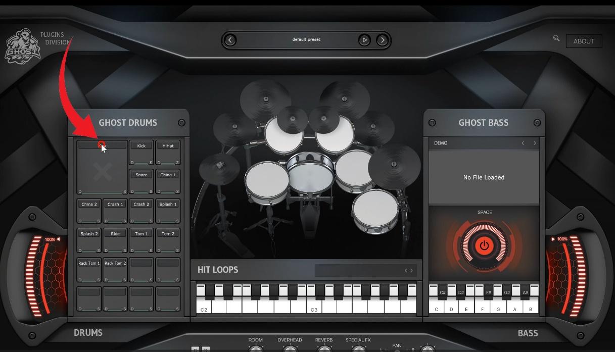 How to Authorization-Activation Drum Plugin Ghost Drums Step 5