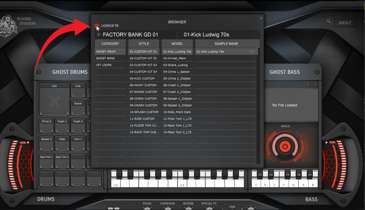 How to Authorization-Activation Drum Plugin Ghost Drums Step 7